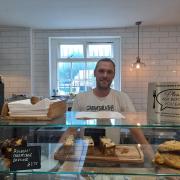 The Weavers, a new cafe ran by Ross Moore in the Guild, Wilton.