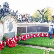 Remembrance Day service in Salisbury, 2022.