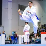 Thomas Klemz is now number one in the World Karate Federation's global ratings for Cadet Kata in the 14-to-16-year old male category.