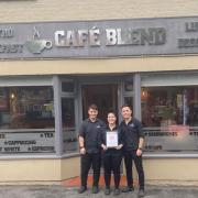 From left to right, Mahmut, Kevser, and Ramazan Ketencimen of Cafe Blend