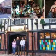The launch night of the newly renovated Coach and Horses on Winchester Street