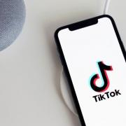 Stock image of the TikTok app on a smartphone