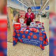 Tesco will be helping out with the Royal British Legion's Poppy Appeal until Sunday, November 12.