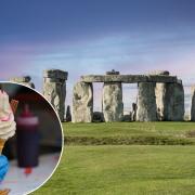 One disgruntled visitor made his feelings clear about Stonehenge