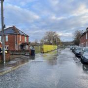 Flooding in Salisbury after river bursts its banks