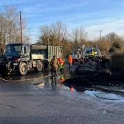 Wiltshire Council has carried out temporary works to clean gullies at Milford Mill Road.