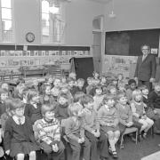 Fordingbridge school closes, January 30, 1974.