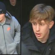 Police have released CCTV images of two individuals they would like to speak with following an assault on Earls Court Road in Amesbury on Wednesday, January 10.
