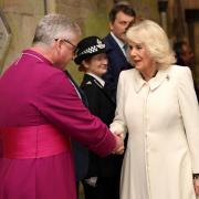 Queen Camilla attends a musical evening at Salisbury Cathedral