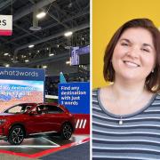 Ellen Stokes created what3words' exhibition at the Consumer Electronics Show.