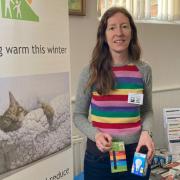 Jessica Thimbleby has been working with residents at foodbanks across Salisbury.