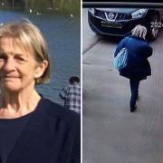 Lynne Morrall, 69, was last seen on CCTV alighting from a bus on the afternoon of Thursday, March 21. She was wearing a navy coat, dark trousers and black ankle boots, and was carrying a distinctive light blue bag.