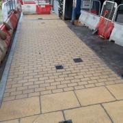 More sections of the Fisherton Gateway Project have been completed, with new pavements opening up.