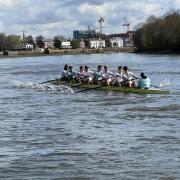 Ed Bracey is taking part in the Thames Boat Race