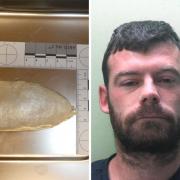 Andrew Patrick Borland has been jailed for trying to smuggle cocaine into Jersey.