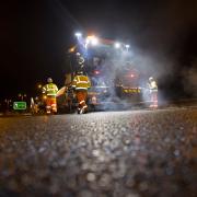 The A36 will be closed overnight this week.