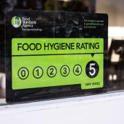 Twelve Salisbury-area businesses received five-out-of-five food hygiene ratings in April.