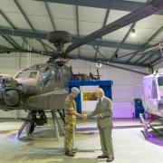 Museum 'honoured' as King Charles III unveils first Apache exhibit in Europe