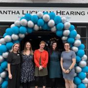 Samantha Luckman and her hearingcare team