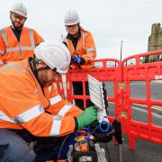 Openreach engineers in the South West