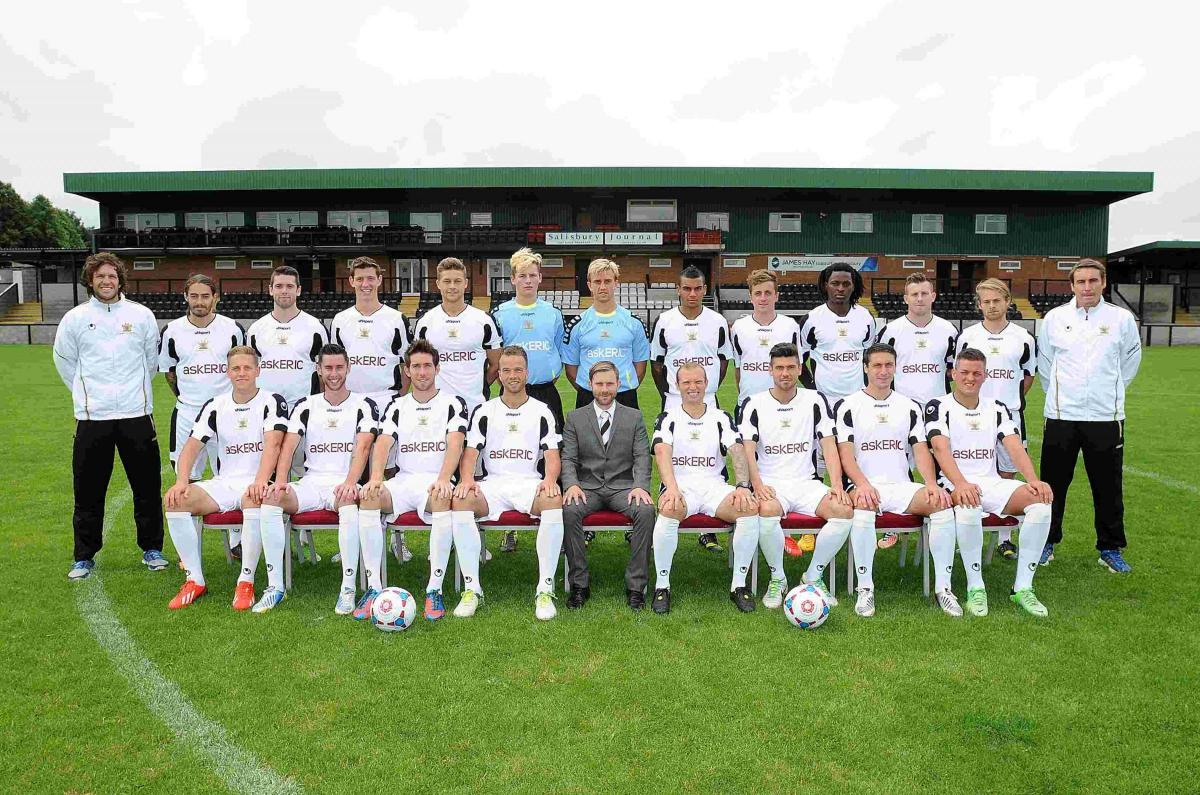 Salisbury City team photo 2013-2014