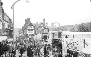 Salisbury Charter Fair in the 1950s