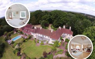 The property located on Castle Hill Lane in Ringwood is the most expensive in Hampshire