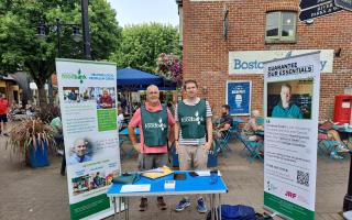 Ringwood Foodbank held a day of action in The Furlong on Friday, September 9.