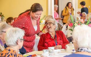 Silver Salisbury organises numerous events for older people across Salisbury, such as last year's vintage tea party in the Guildhall.