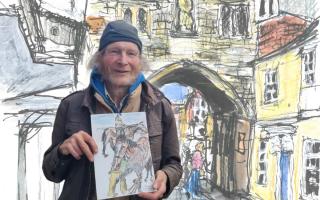 Meet the 'fanatic green' artist who is drawing Salisbury