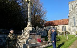 Hundreds attend Amesbury's Remembrance Day Commemorations