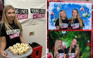 Andover College students have raised £500 for Young Lives vs Cancer