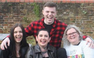 Harriet Kelly, Helen Maple, Reece Brown and Caroline Corbin are the new directors of Salisbury Pride.