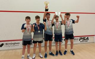 Jake Whitby, Nick Holmes, Frankie Binns, Gilbert Harrington and Gabriel Williams won the National Schools Championship.