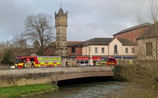 A man was pulled out of the River Avon on Monday evening, March 18.