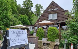 The Duck Inn suddenly closed on Sunday, May 12.